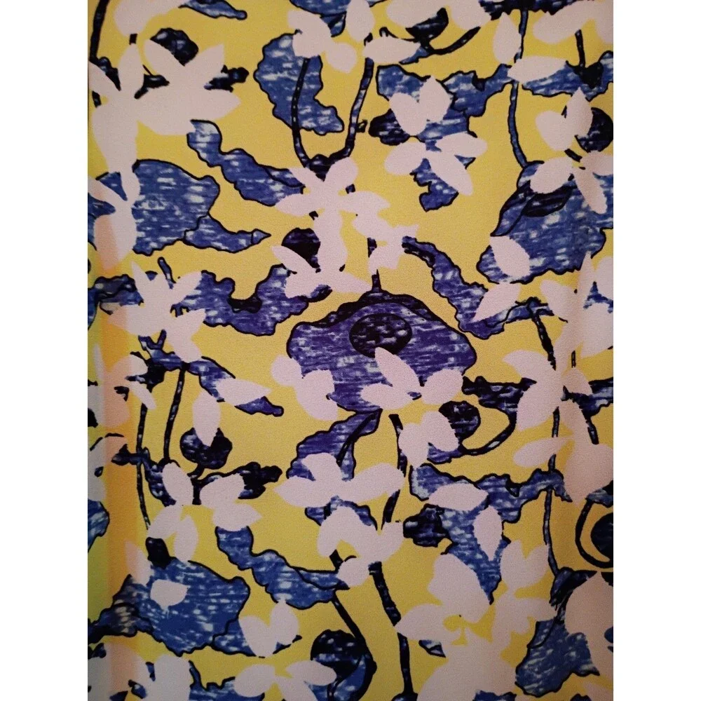 Peter Pilotto for Target Floral Mini Dress Lace Long Sleeve with Belt